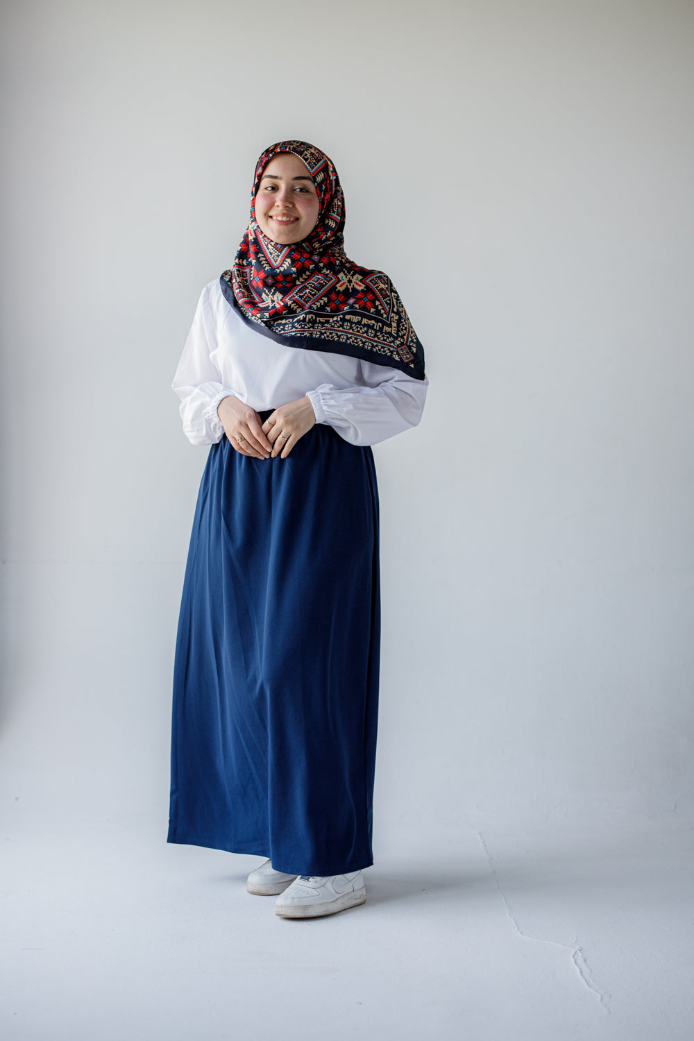Luxury Full-Length Sack Skirt | تنورة افازيه طويلة للمحجبات
