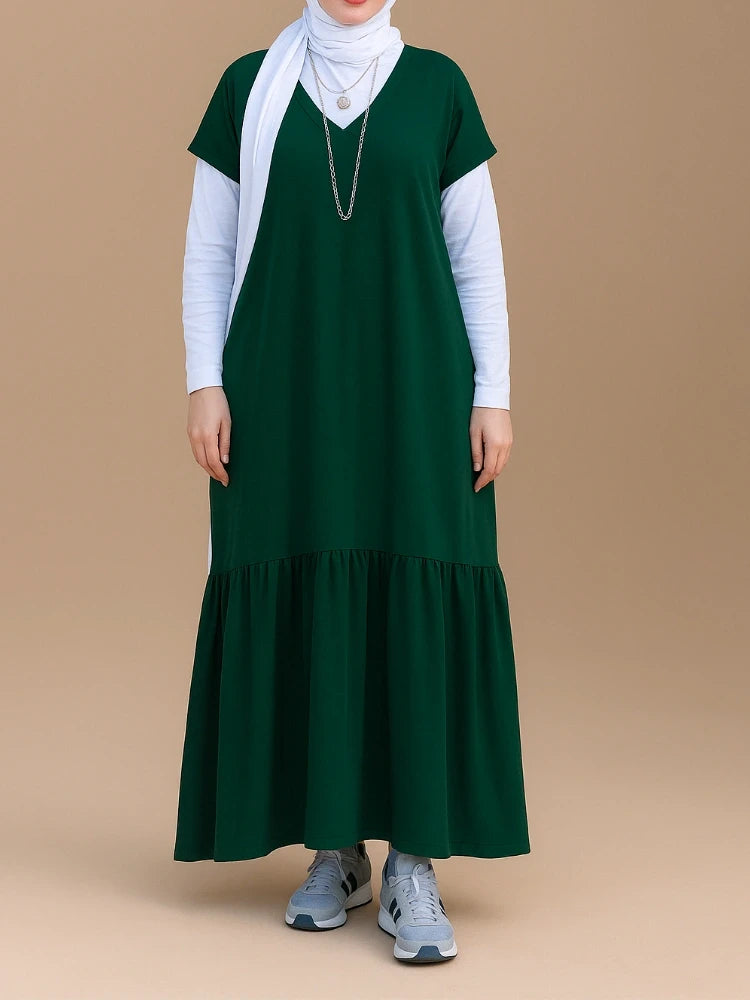 Half sleeve dress