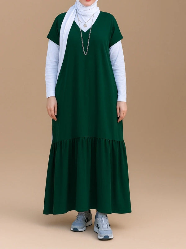 Half sleeve dress