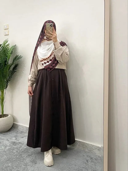 Cloudy skirt