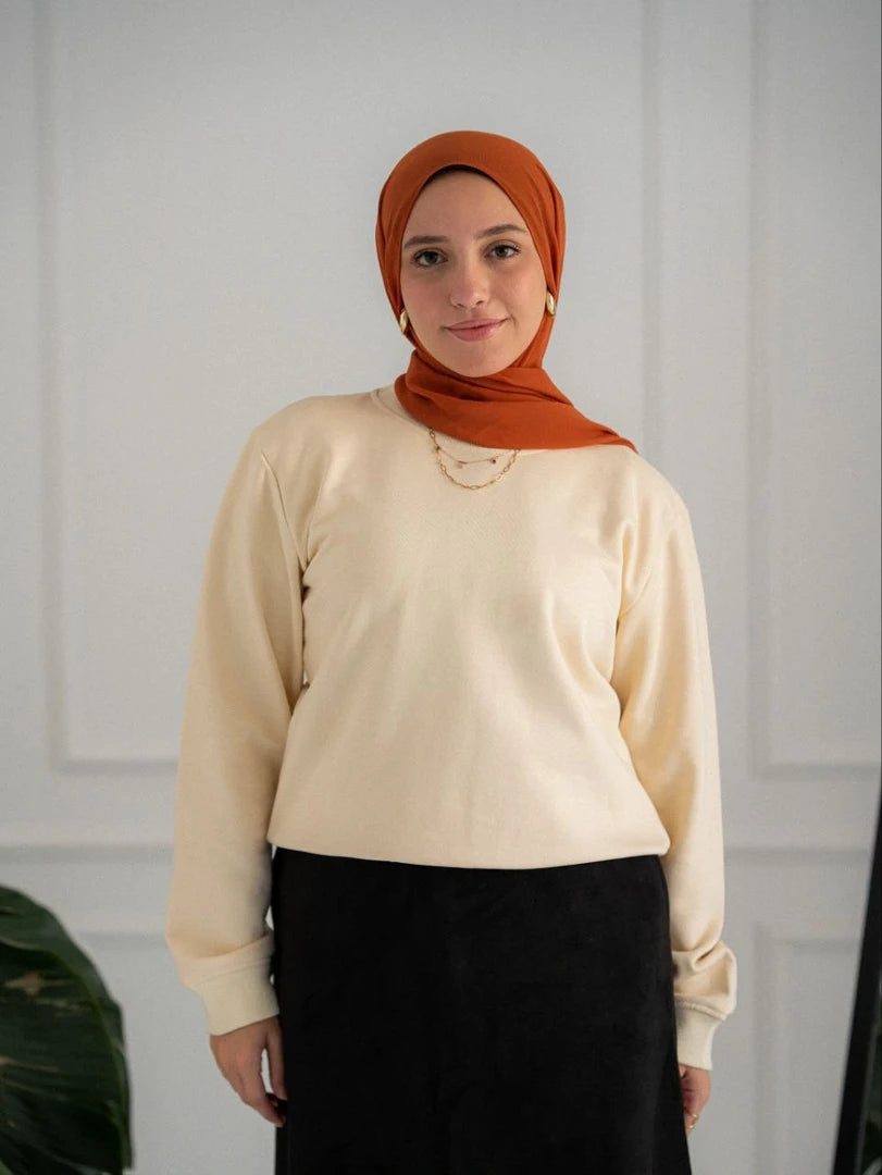 Cotton sweatshirt