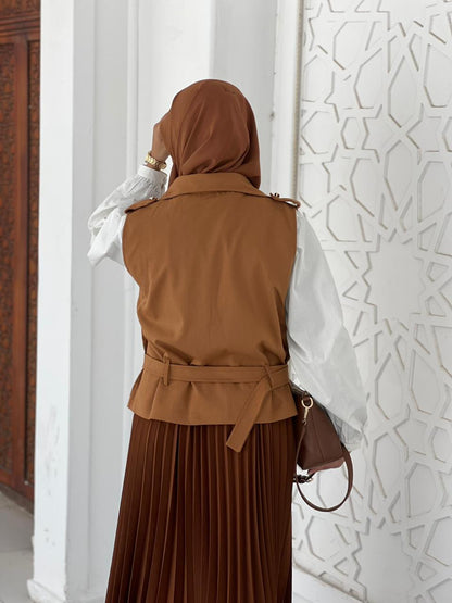 Gabardine Vest