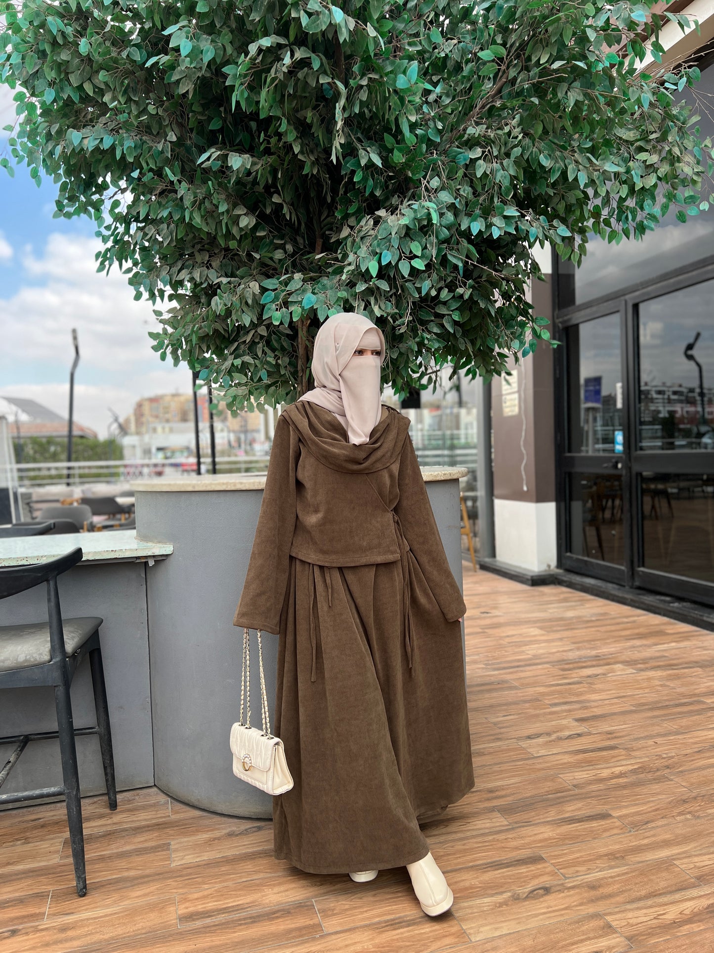 Ribbed cotton Suit