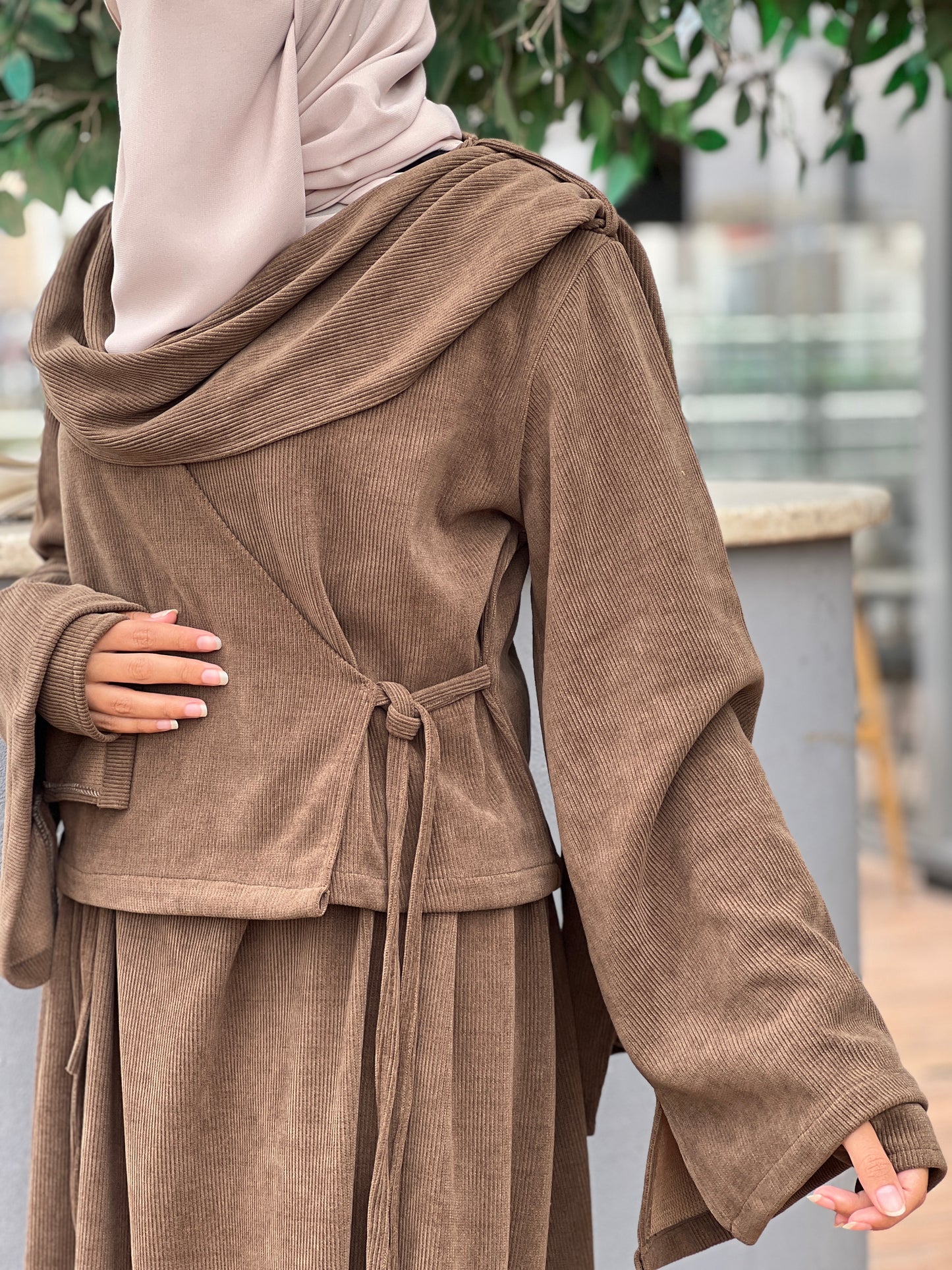 Ribbed cotton Suit