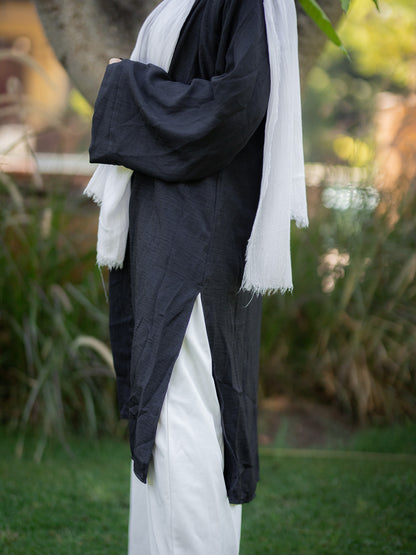 Short  Kimono with wide sleeve