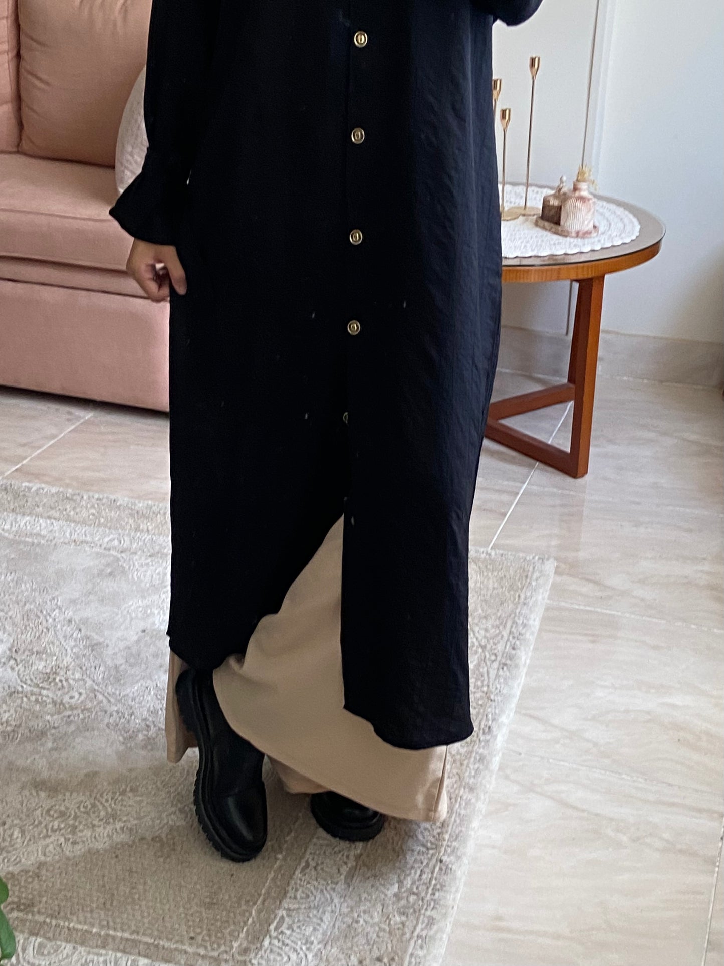 Long linen shirt