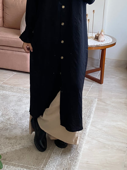 Long linen shirt