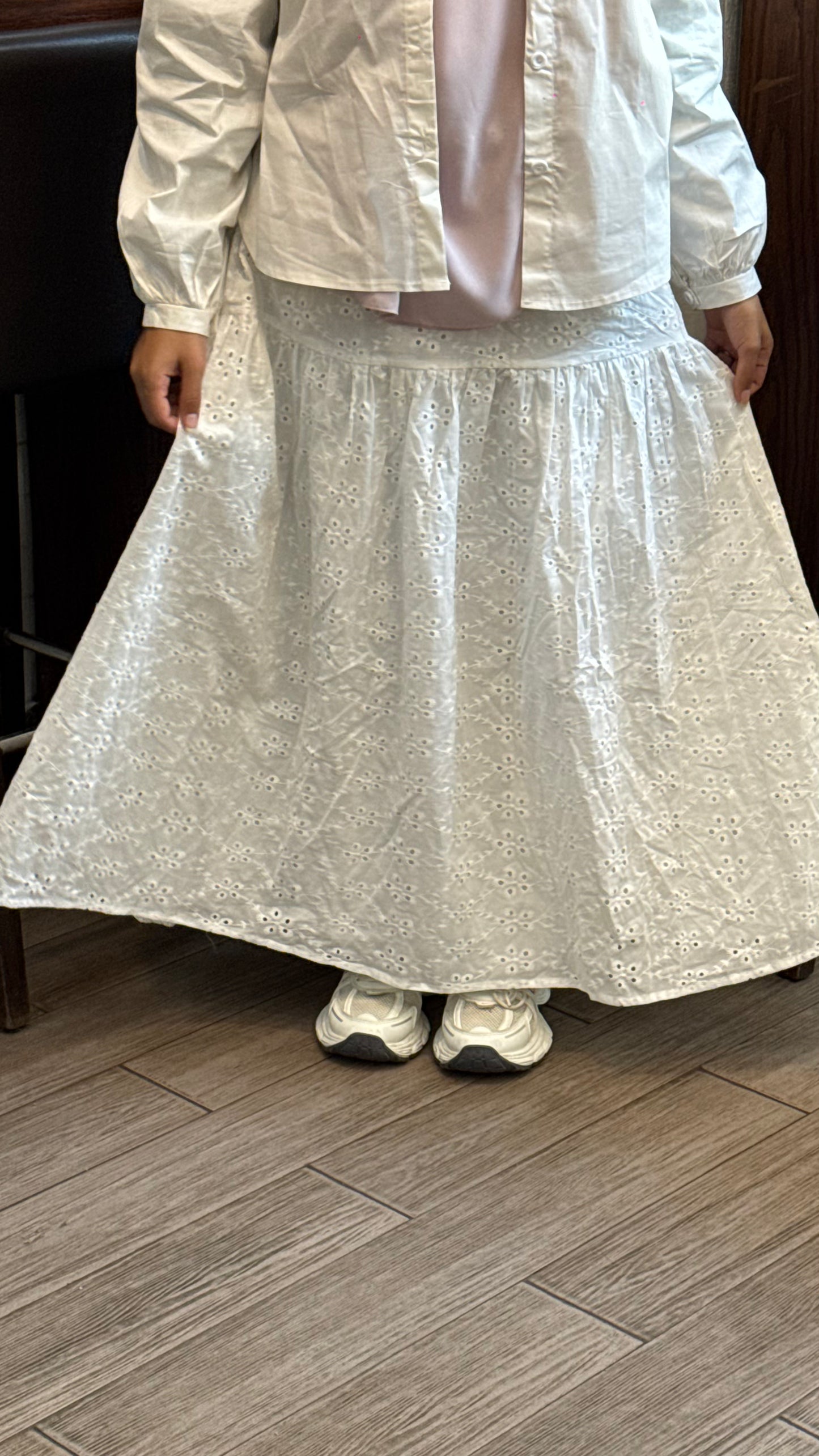 Luxury Tiered Joubert Skirt | تنورة جوبير فاخرة