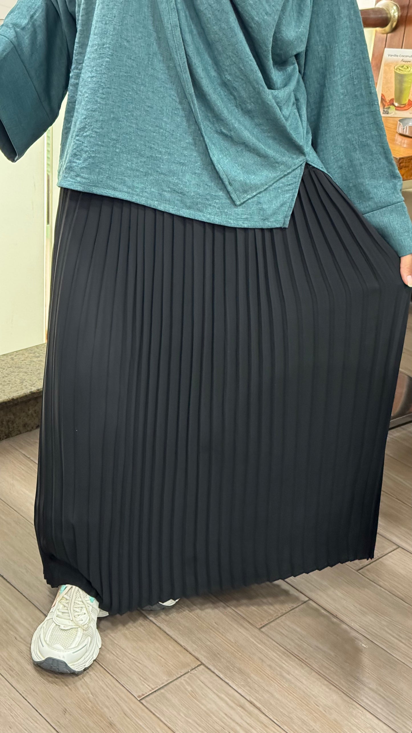Small-Pleat Skoba Skirt (Plissé)