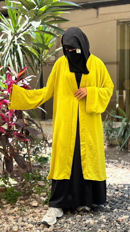 Short  Kimono with wide sleeve