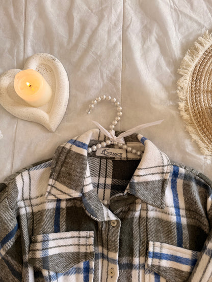 Olive Striped Shirt