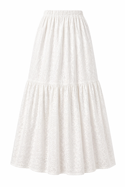 Luxury Tiered Joubert Skirt | تنورة جوبير فاخرة