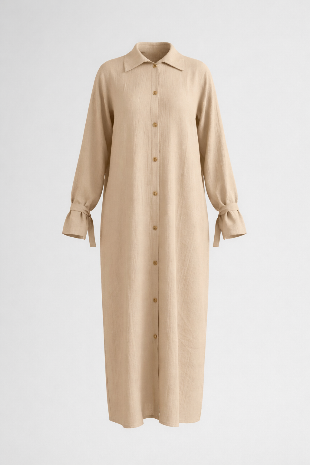 Long linen shirt