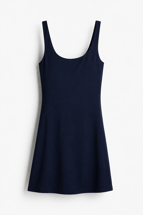 Sleeveless Homewear Chemise Dress