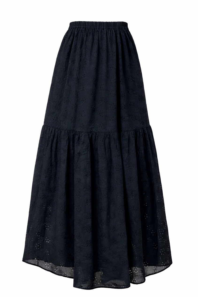 Luxury Tiered Joubert Skirt | تنورة جوبير فاخرة