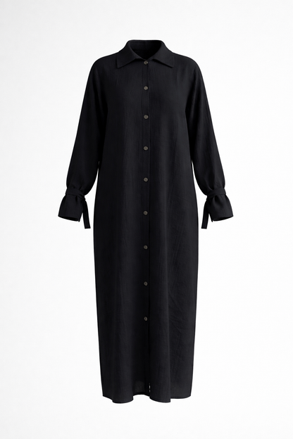 Long linen shirt